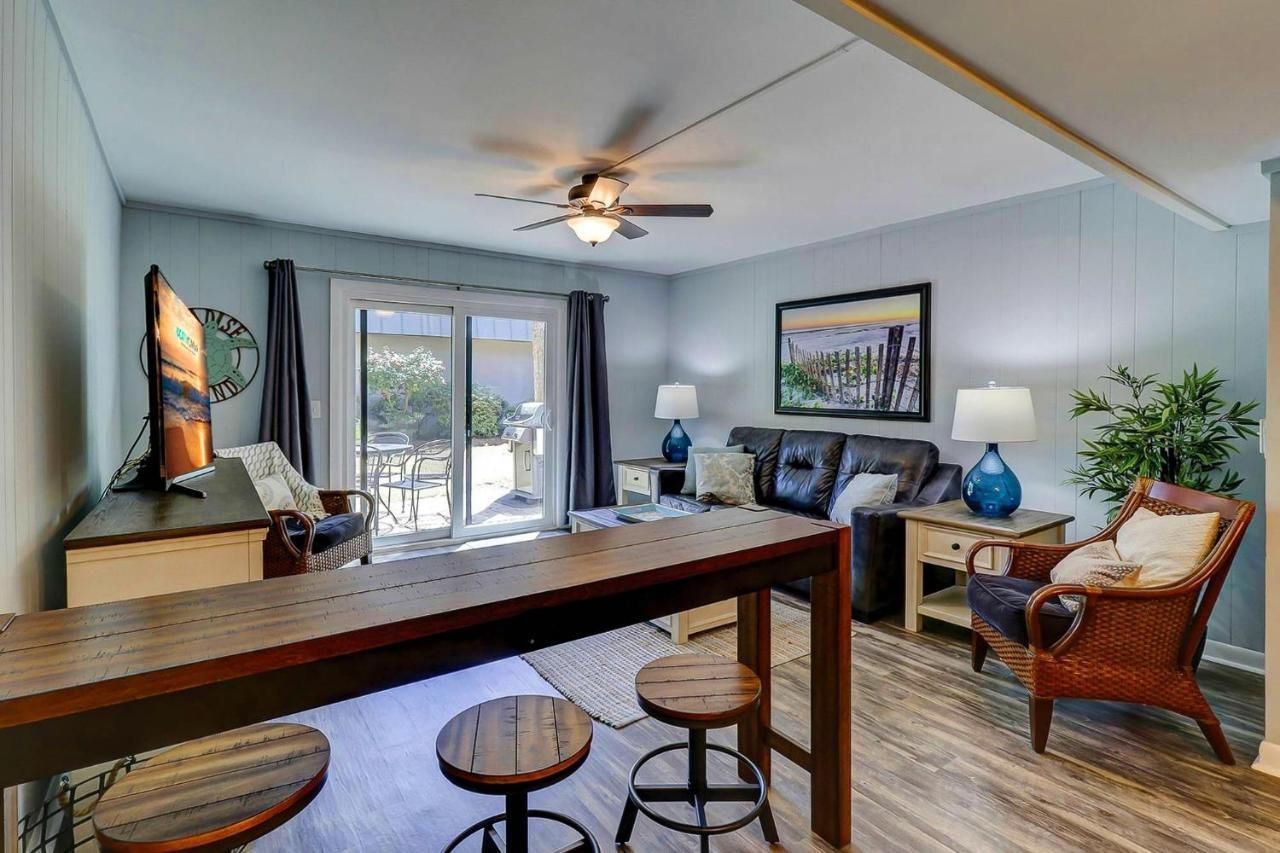 Ocean Villas Deluxe - Oceanfront Villa - Steps To Beach - Great Location - Heated Pool April Hilton Head Island Dış mekan fotoğraf