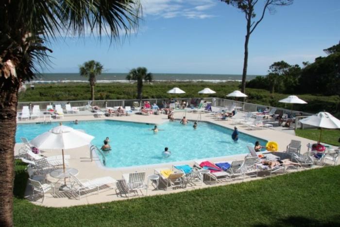 Ocean Villas Deluxe - Oceanfront Villa - Steps To Beach - Great Location - Heated Pool April Hilton Head Island Dış mekan fotoğraf